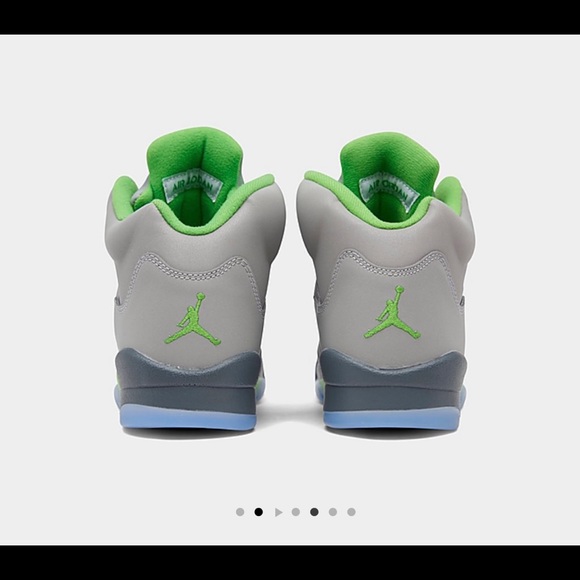 Air Jordan gray /silver reflective material size 4.5 - Picture 5 of 11